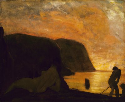 En större morgon, ca. 1900-1905. av Arthur Davies