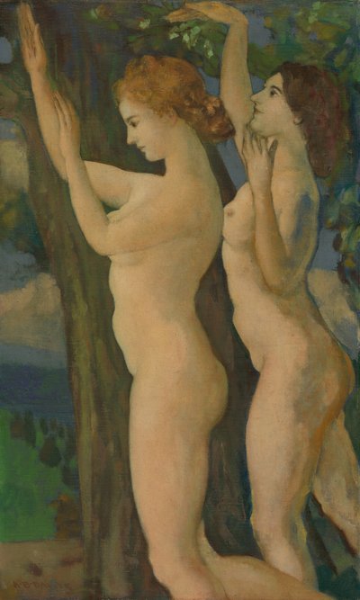Sweet Tremulous Leaves, 19221923. av Arthur Davies