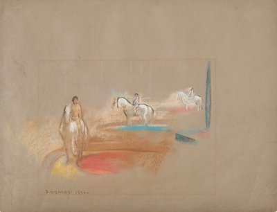 Tre ryttare, 1896. av Arthur Davies