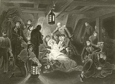 Lord Nelsons död av Arthur Devis