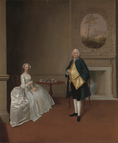 Mr och Mrs Hill av Arthur Devis