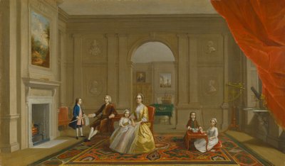 Familjen John Bacon av Arthur Devis