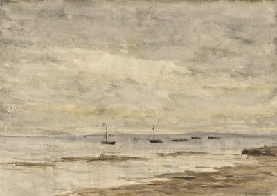 The Solent (akvarell på papper) av Arthur Douglas Peppercorn