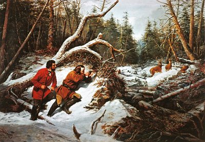 Första snön av Arthur Fitzwilliam (after) Tait