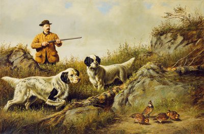 Amos F. Adams Shooting Over Goose Closing End Shon, Count Closing, 16 av Arthur Fitzwilliam Tait