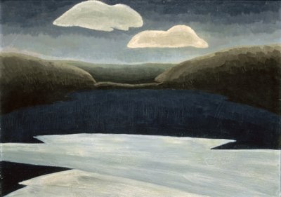 Is och moln av Arthur Garfield Dove