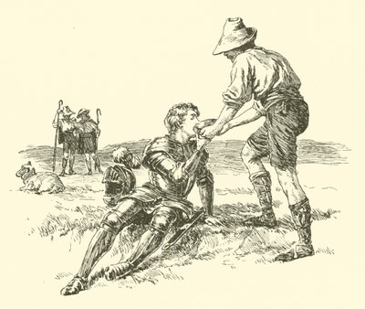Sir Calidore, Knight of Courtesy, The Quest Of The Blatant Beast (gravyr) av Arthur George Walker