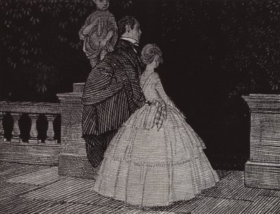 Din sång är över allt för tidigt (litho) av Arthur George Watts