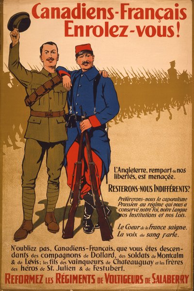 Franska-kanadensare anmäler sig! av Arthur H. Hider