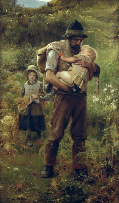 En tung börda av Arthur Hacker