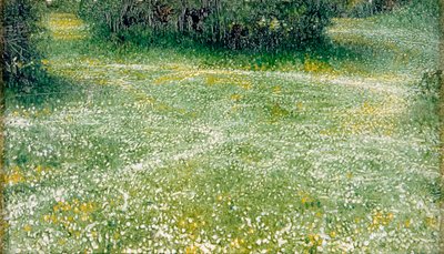 Tusenskönor vid Burnham, ca 1918 (olja på duk) av Arthur Hacker