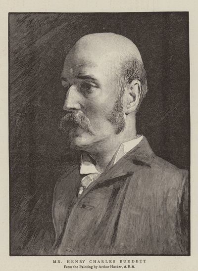 Herr Henry Charles Burdett av Arthur Hacker
