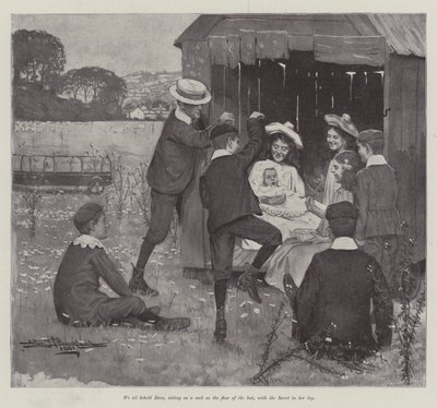 The High-Born Babe, av E Nesbit av Arthur Herbert Buckland