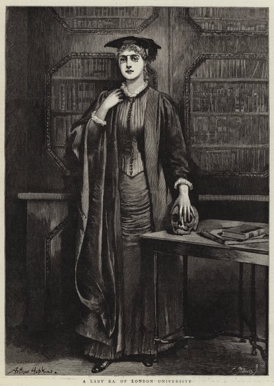 A Lady BA of London University  av Arthur Hopkins