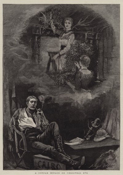 En soudansk illusion på julafton av Arthur Hopkins