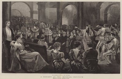 En konsert på The Imperial Institute av Arthur Hopkins