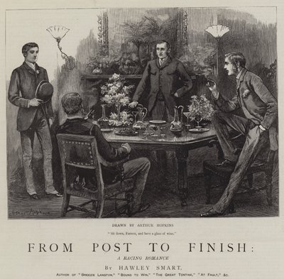 Från post till mål, en racingromantik av Arthur Hopkins