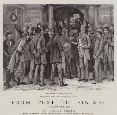 Från post till mål, en racingromantik av Arthur Hopkins