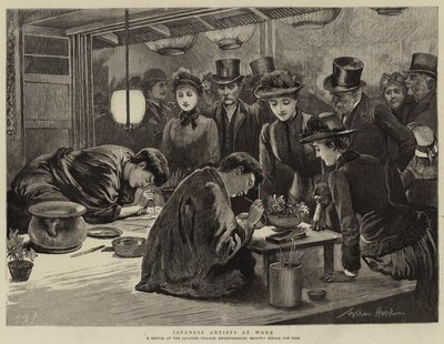 Japanska konstnärer i arbete av Arthur Hopkins