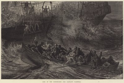 Förlust av norra flottan, kaptenens farväl av Arthur Hopkins