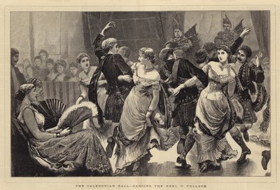 The Caledonian Ball, dansar Tullochs rulle av Arthur Hopkins