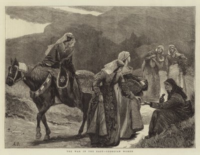 Kriget i öst, georgiska kvinnor av Arthur Hopkins