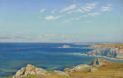 Newquay udde, Cornwall av Arthur Hughes