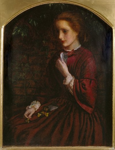 Svanenblommor, c.1860 av Arthur Hughes