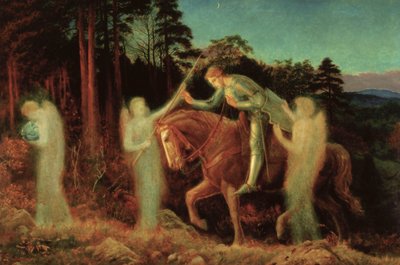 Sir Galahad, 1867-1892 av Arthur Hughes