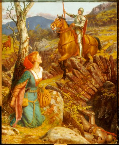 Störtandet av den rostiga natten av Arthur Hughes