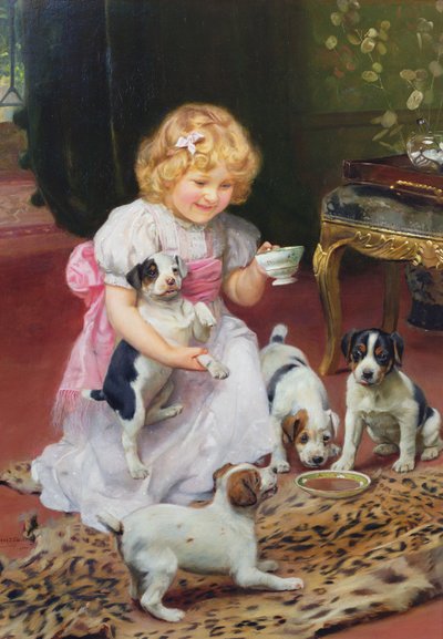 Dags för te av Arthur John Elsley