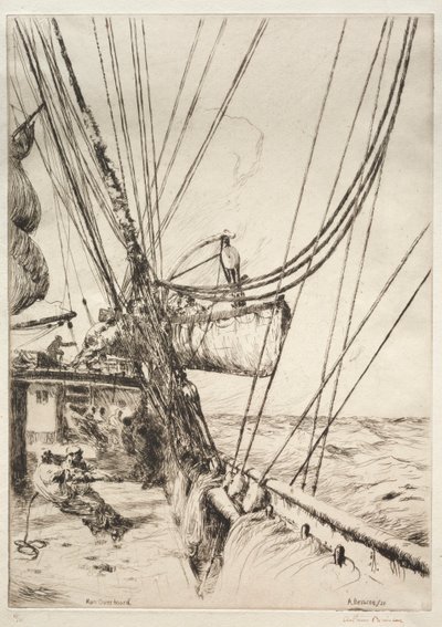Man överbord av Arthur John Trevor Briscoe