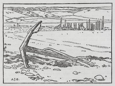 HC Andersen: Den lilla sjöjungfrun (litho) av Arthur Joseph Gaskin