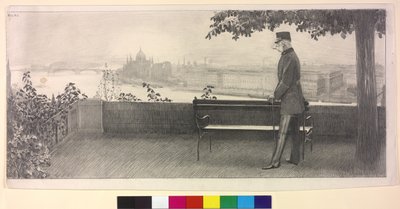 Kejsare av Österrike Franz Joseph I av Arthur Lajos Halmi