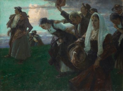 Hemkommen från mässan av Arthur Langhammer