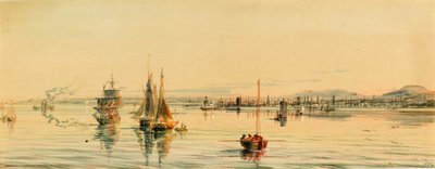 Dundee från floden av Arthur Lee