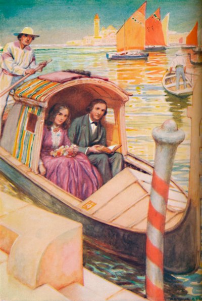 The Brownings i Gondola City, c1925 av Arthur Percy Dixon