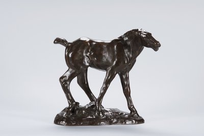 Colt (brons) av Arthur Putnam