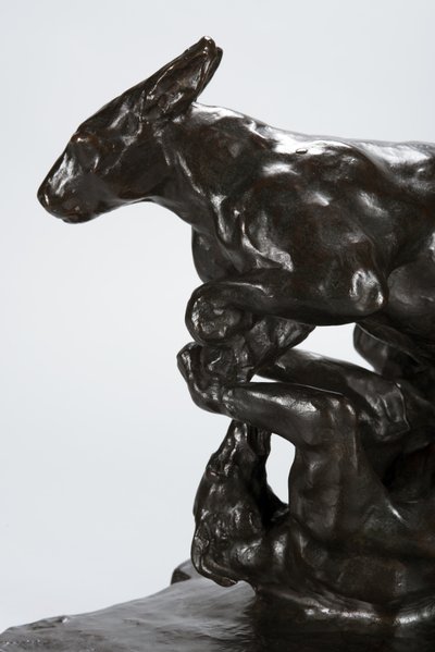 Känguru och hund av Arthur Putnam
