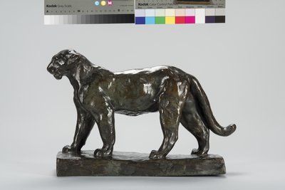 Leopard promenader av Arthur Putnam