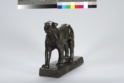 Leopard promenader av Arthur Putnam