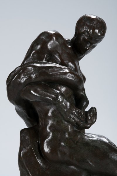 Man och orm av Arthur Putnam