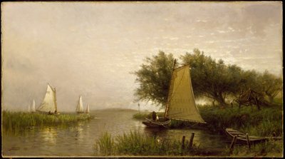 På Synepuxent Bay, Maryland, 1876 av Arthur Quartley