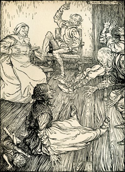 En midsommarnattsdröm av Arthur Rackham