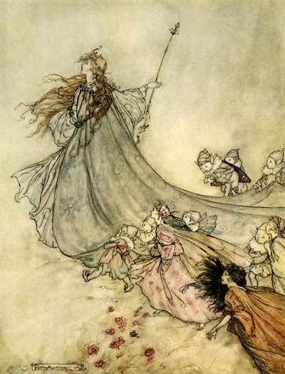 En midsommarnattsdröm av Arthur Rackham