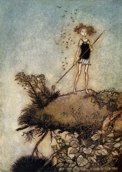 En midsommarnattsdröm av Arthur Rackham