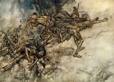 En midsommarnattsdröm av Arthur Rackham
