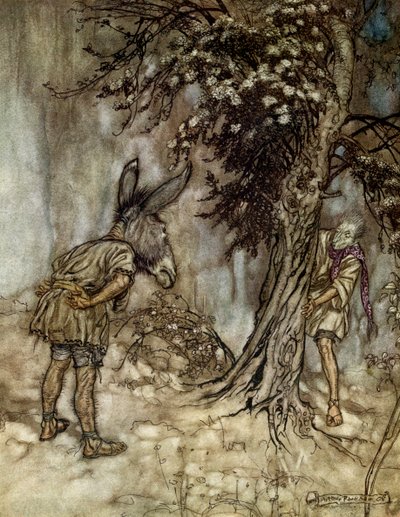 En midsommarnattsdröm av Arthur Rackham