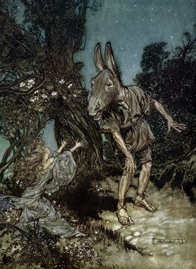 En midsommarnattsdröm av Arthur Rackham