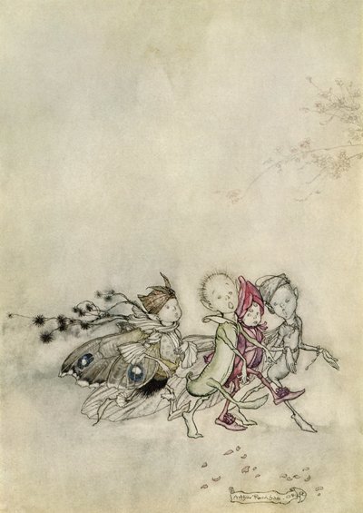 En midsommarnattsdröm av Arthur Rackham